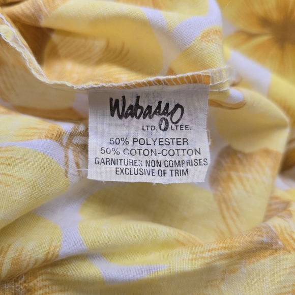 Vtg 70s Sheet Set, Flower Power, 1 Fitted & 1 Flat Sheet, Twin, Cotton/Poly - Picture 7 of 10